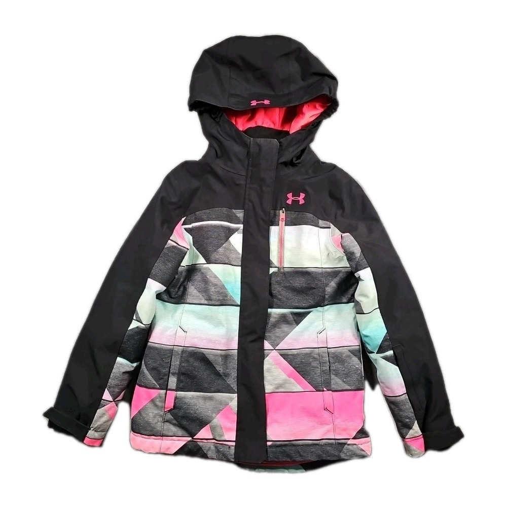 Under‎ Armour Youth Parka Winter Jacket Coat Coldgear Lined Warm Medium Aztec